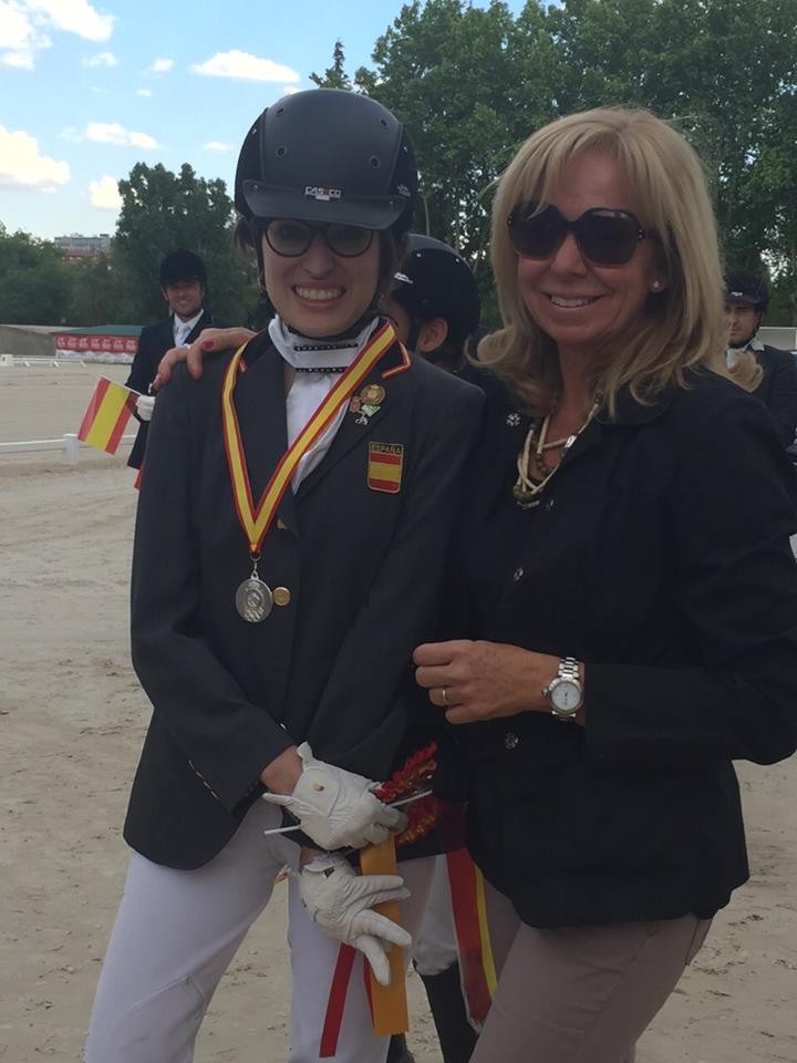 Natalia Quintana y Claudia Lazcoz Campeona y Subcampeona de España en Doma Clásica Paraecuestre
